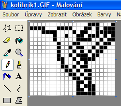 Pixlovou mku si mete zapnout i v programu MS Malovn